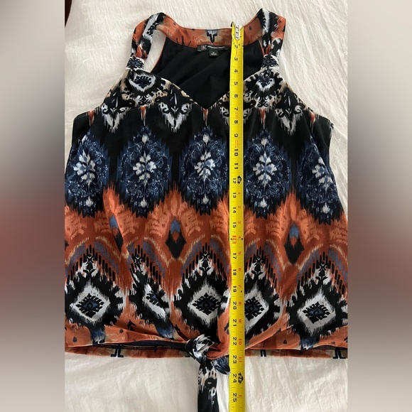 INC Sleeveless Top with Tie Waist Size M - Picture 4 of 6